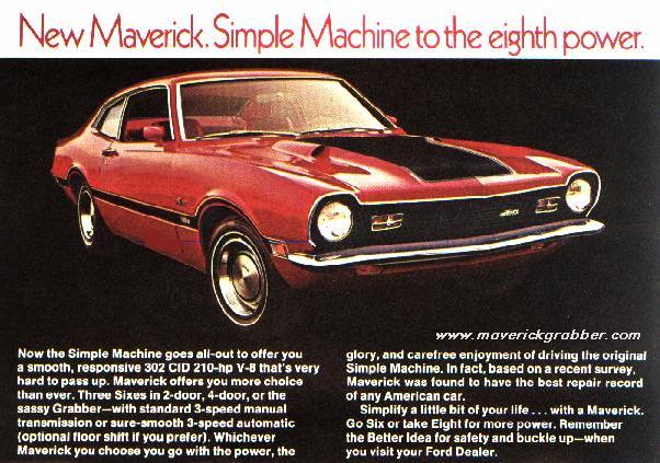 1971 Maverick Grabber Ford