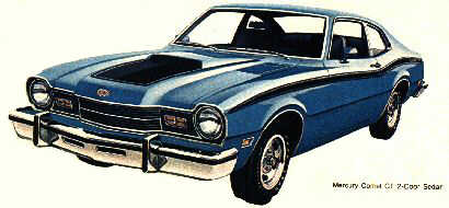 Comet GT- black stripes remained