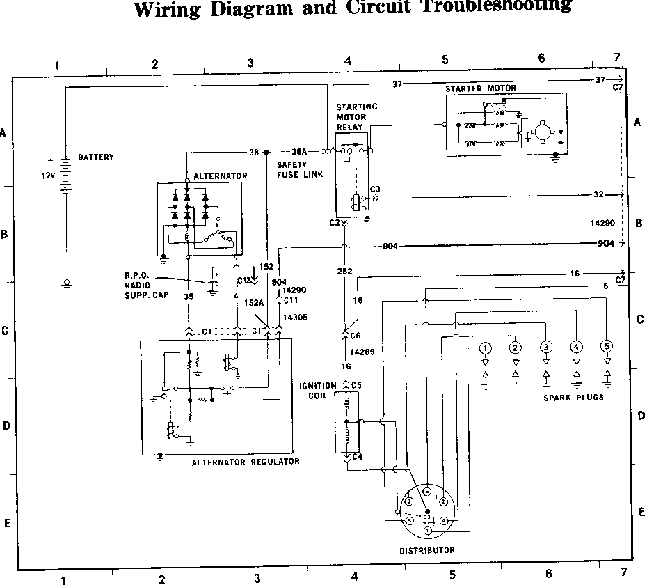 1970 Ford Maverick Wiring & Vacuum Diagrams