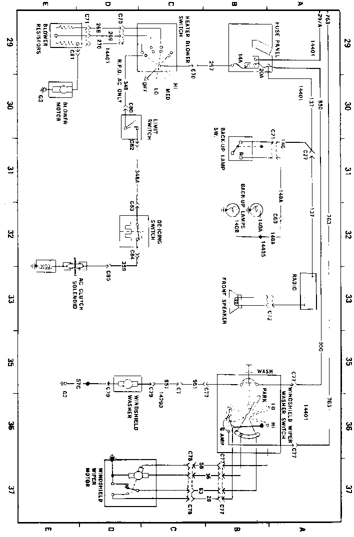 1970 Ford Maverick Wiring & Vacuum Diagrams