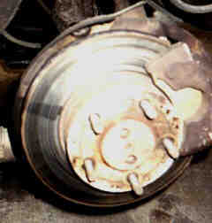 One ruined rotor