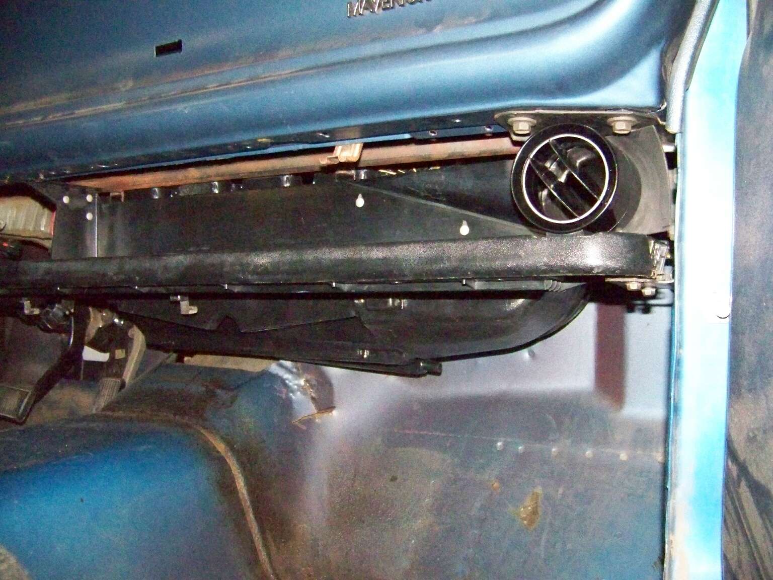 A/c Evaporator Is In