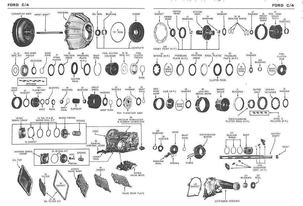 C4 exploded view
