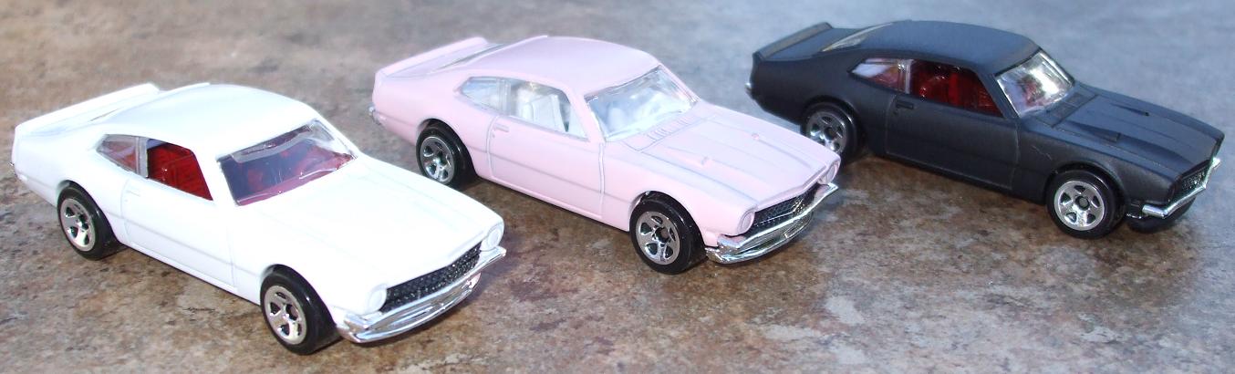 Custom Painted Hot Wheels Grabbers