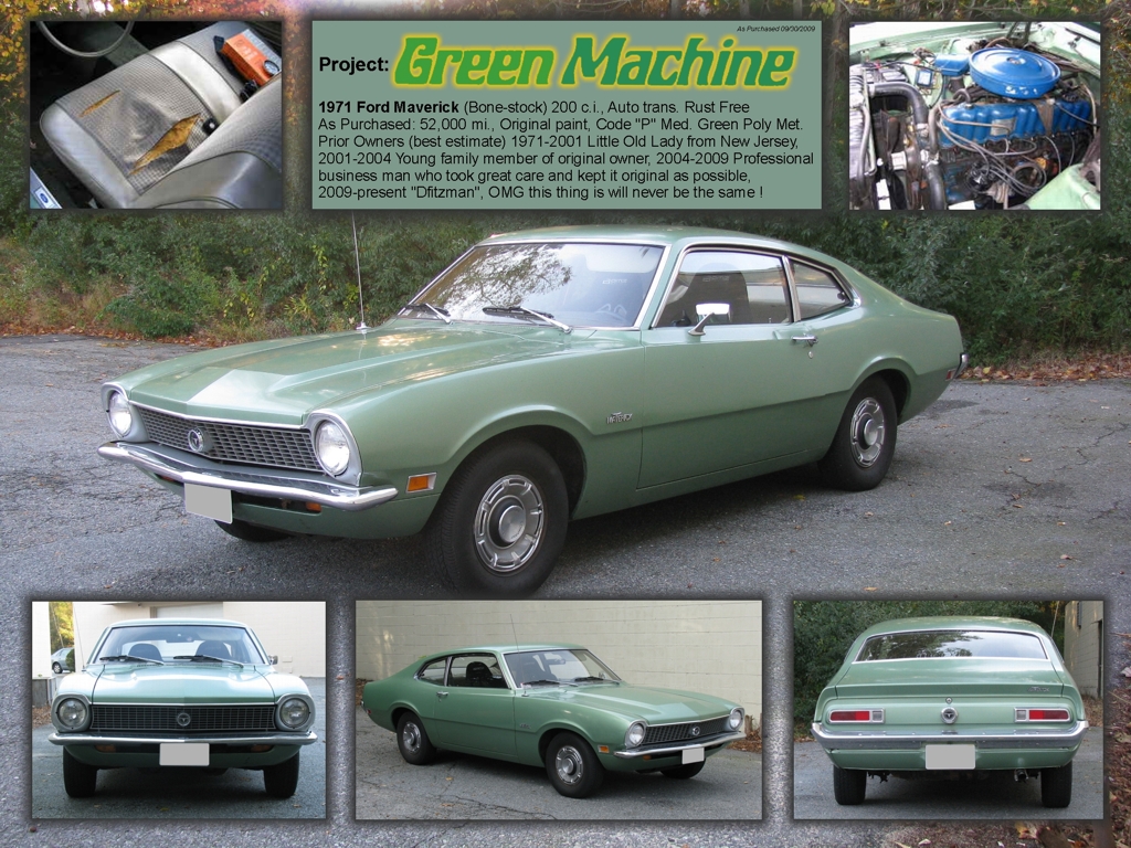 Green Machine As Purchased 09/30/2009
