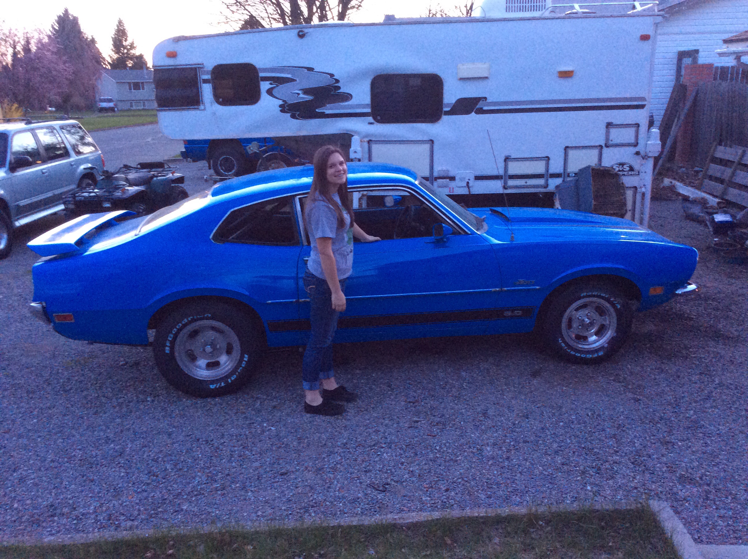 Her first car