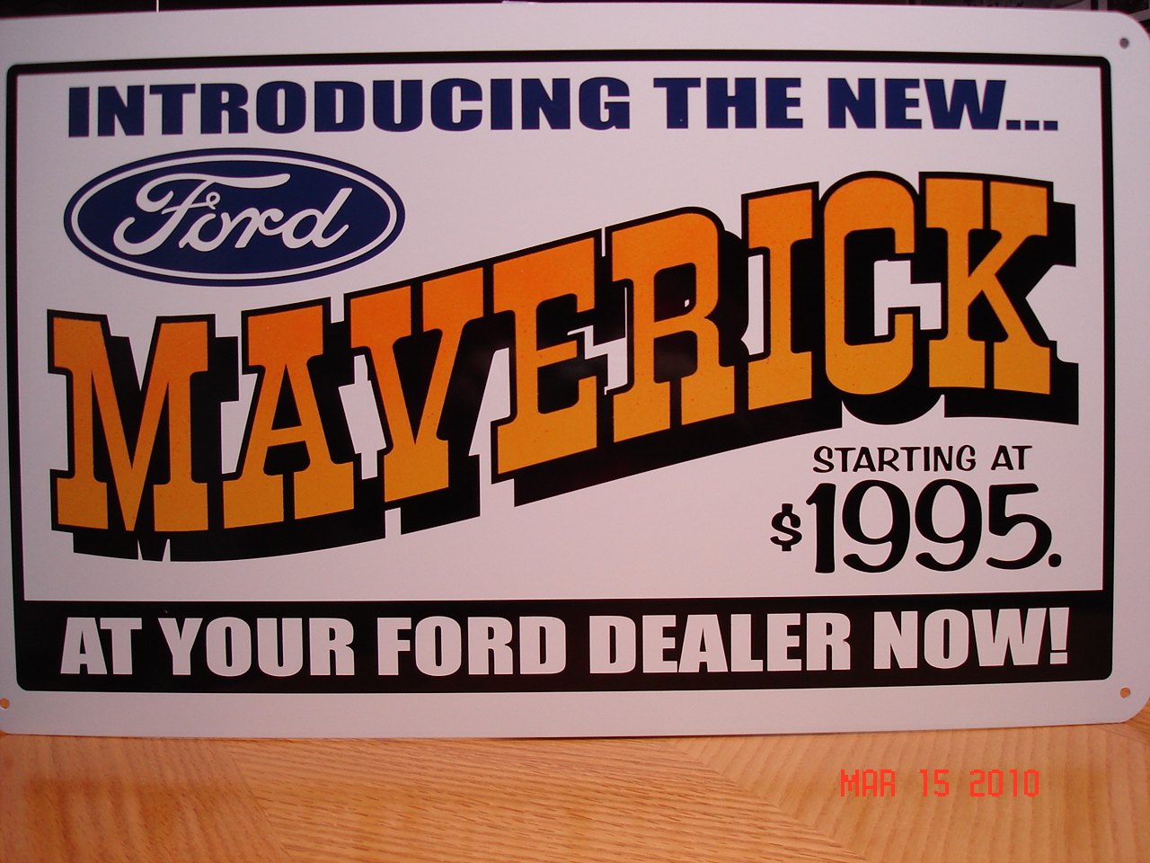 Maverick Sign