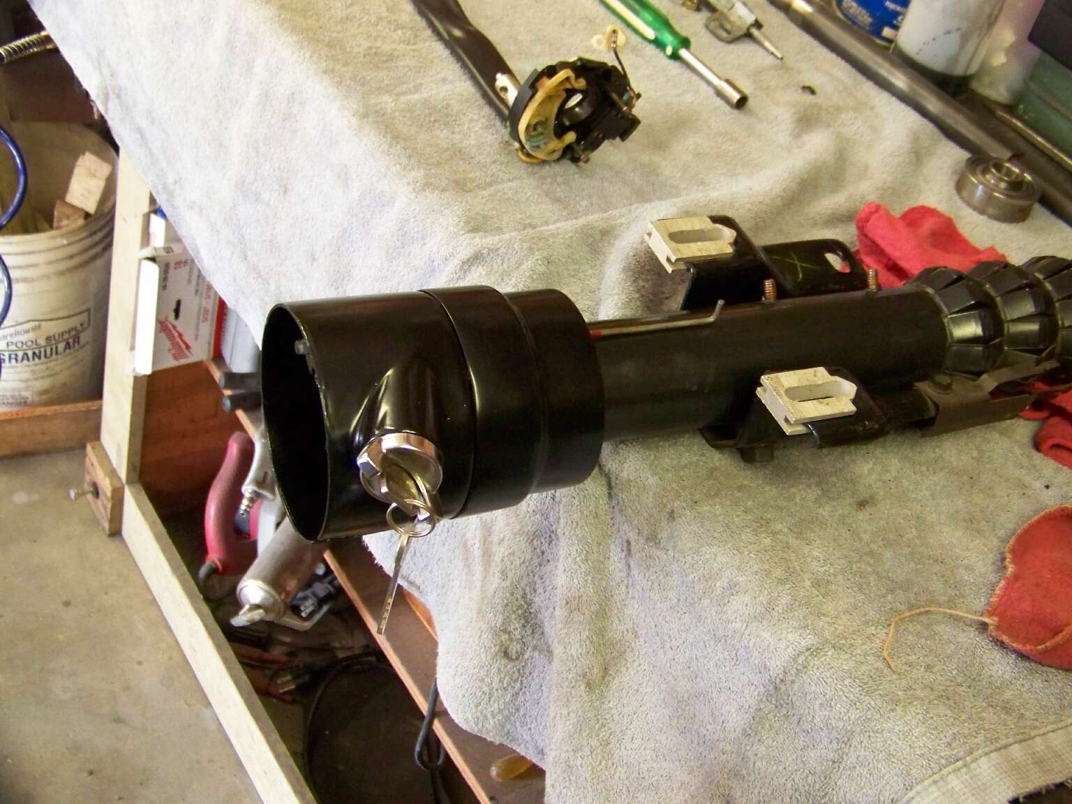 Reworked Steering Column