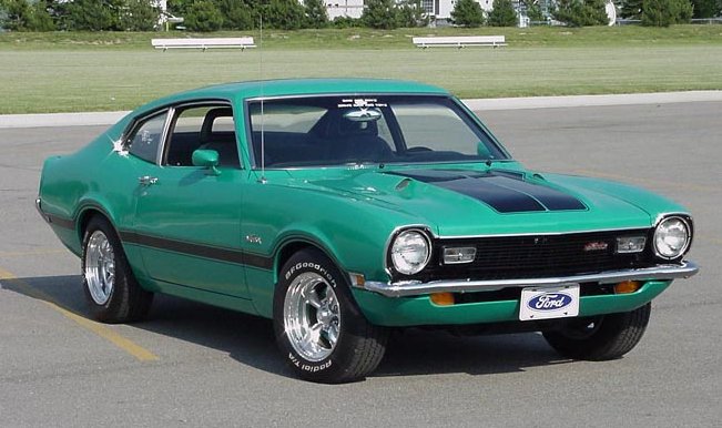 The Ford Maverick a heavier and less sporting machine than the Ford Pinto 