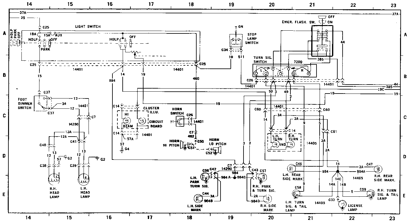 1974 Ford maverick wiring diagram #4