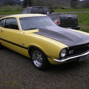 My Yellow 72 with carbon fiber goodies