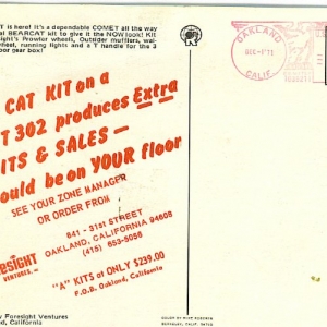 Bear Cat Comet