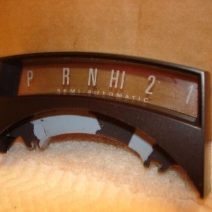 1970 Semi-Automatic Transmission Indicator