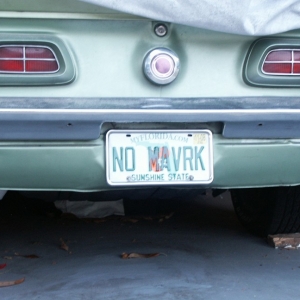 License Plate Comet