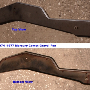 Gravel Pans And Valance