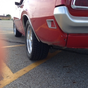 New wheels and tires