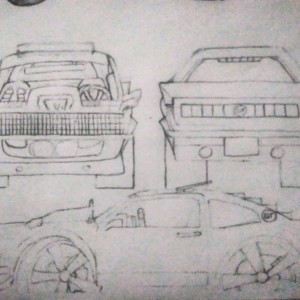 My drawing of what i want my mav to look like