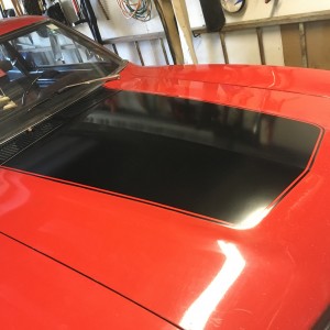 Hood matte black