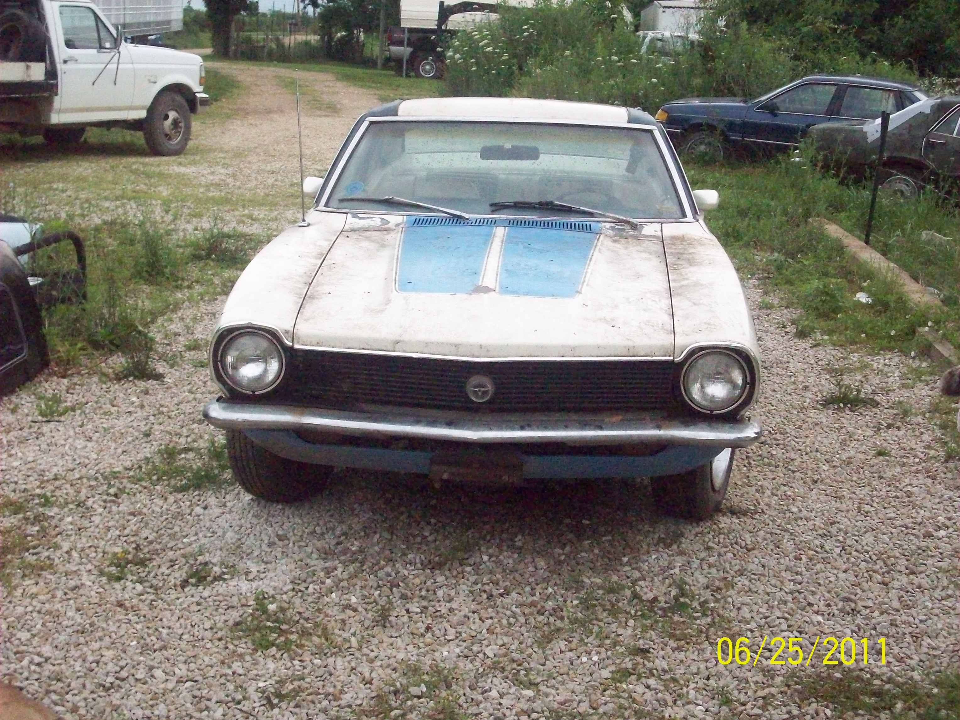 1972 Maverick Sprint Before We Bought It And When We Got It Home Along With The 76 Four Door