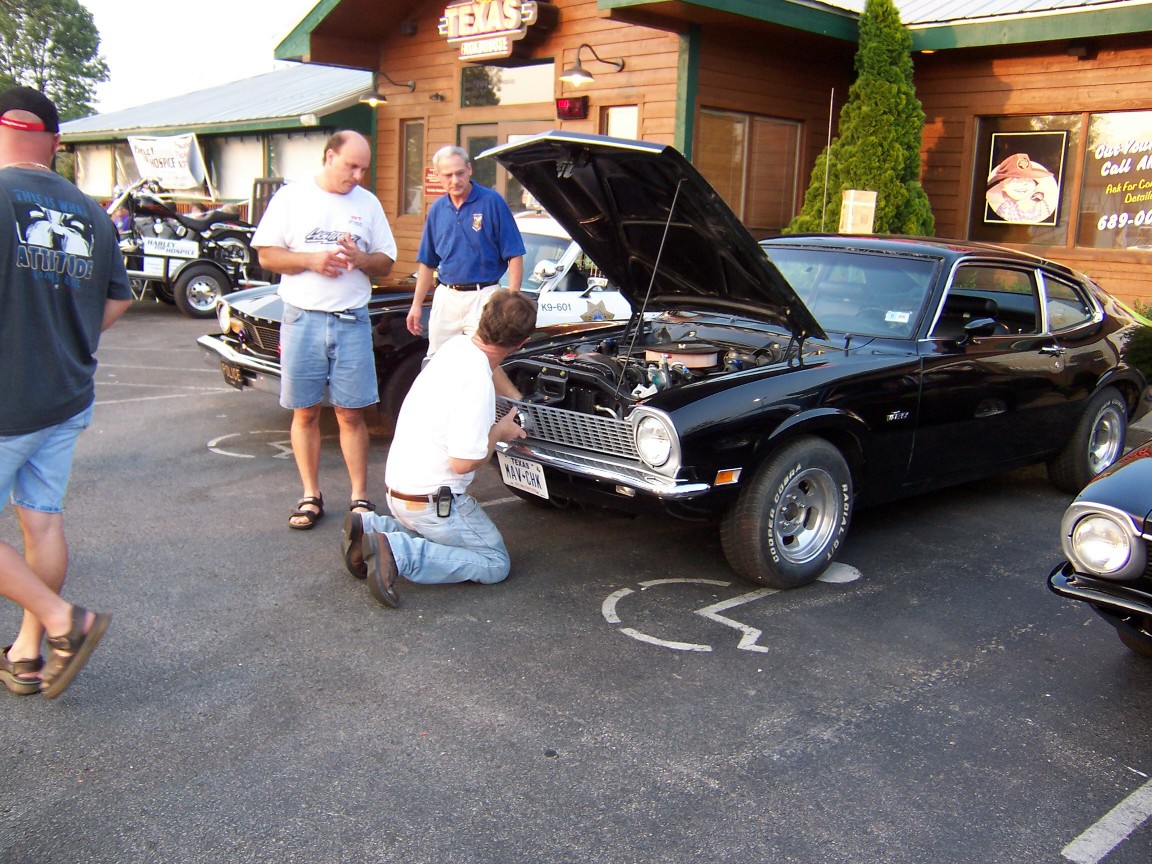 Doug doing some final tweaking