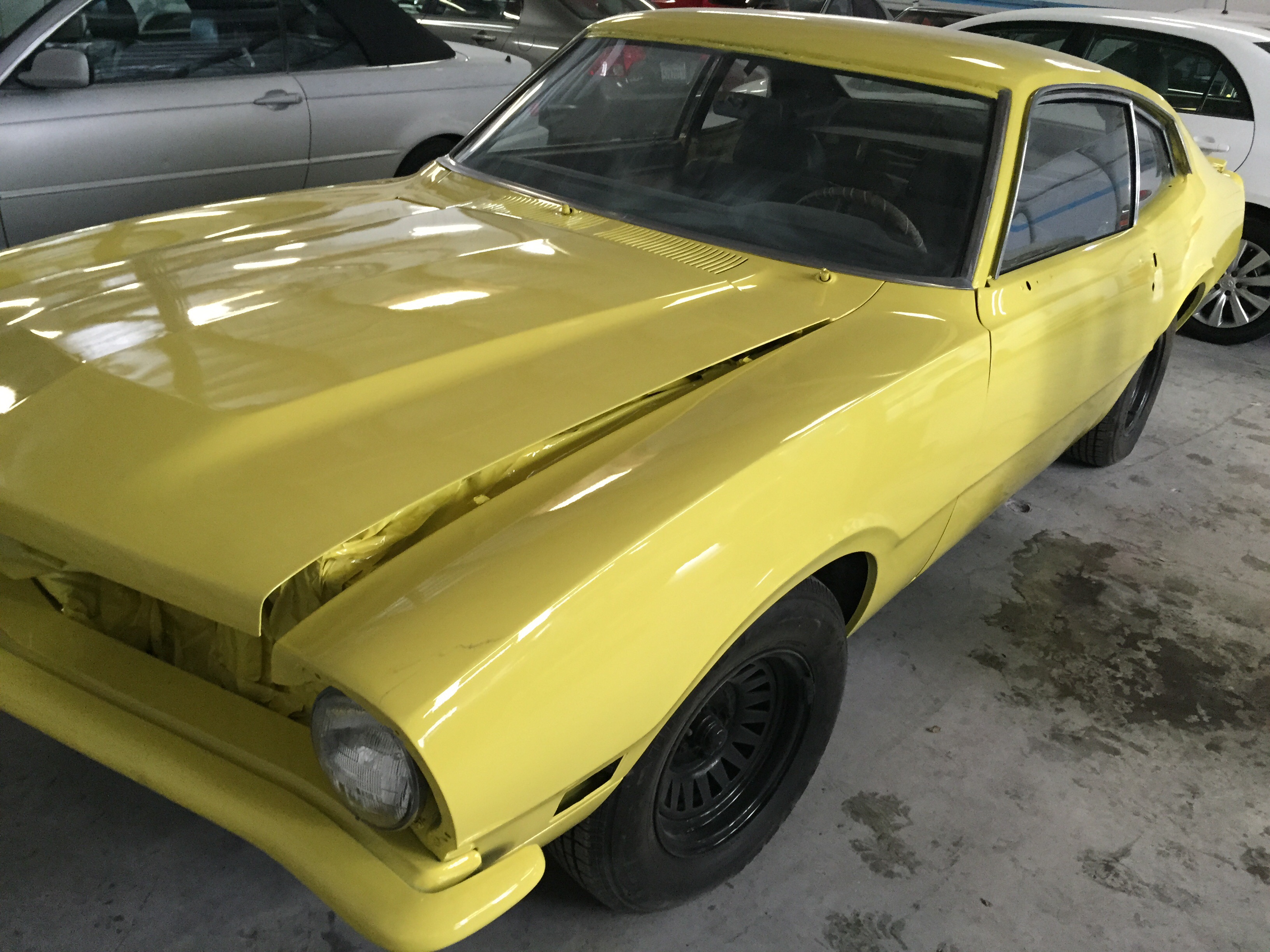 It's yellow