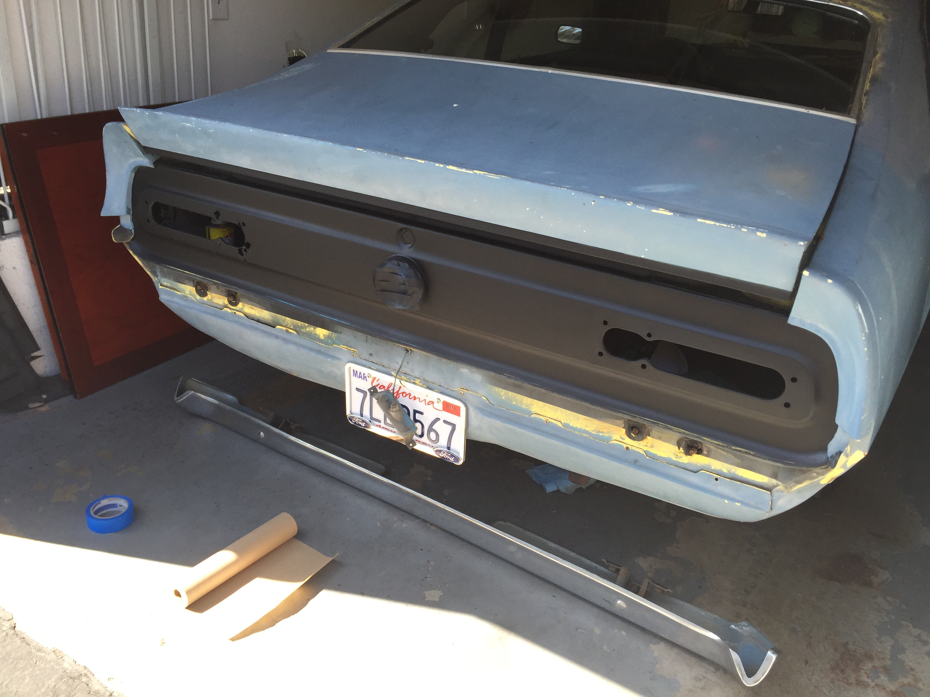 Now for the rear