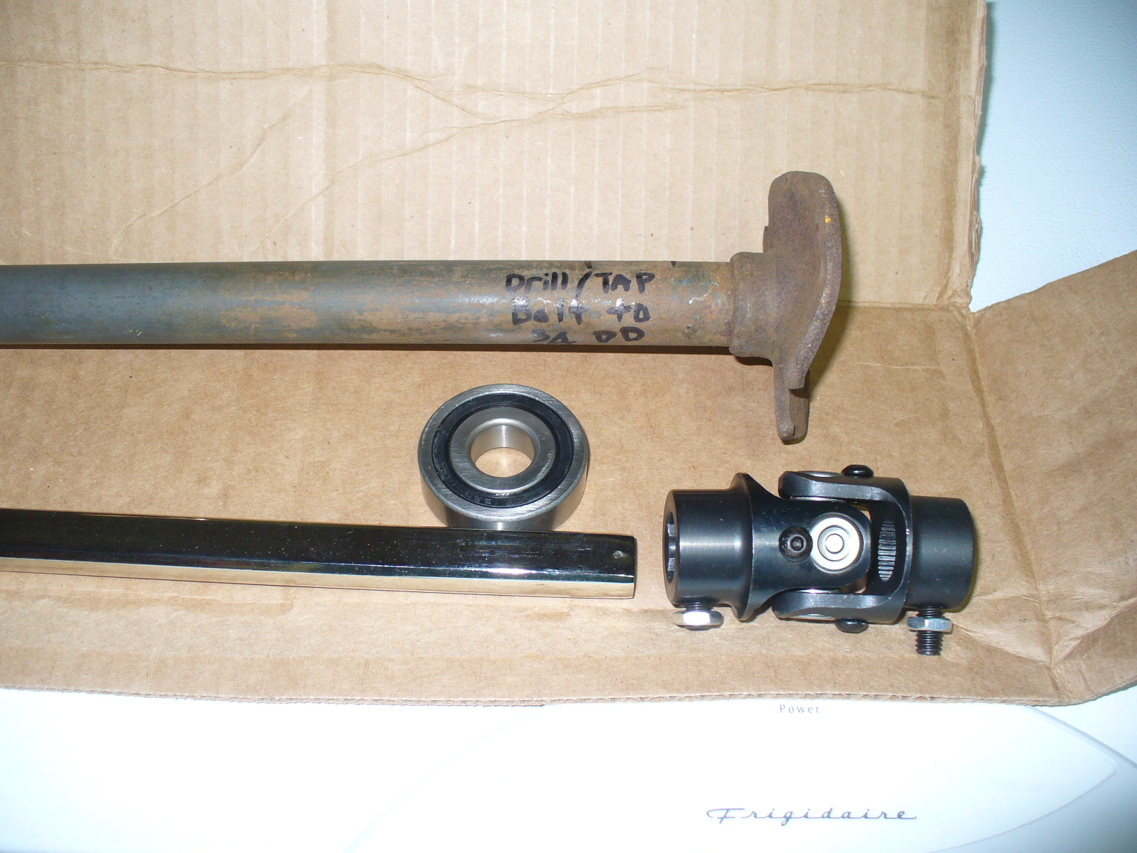 Replacing Steering Rag Joint with U-Joint