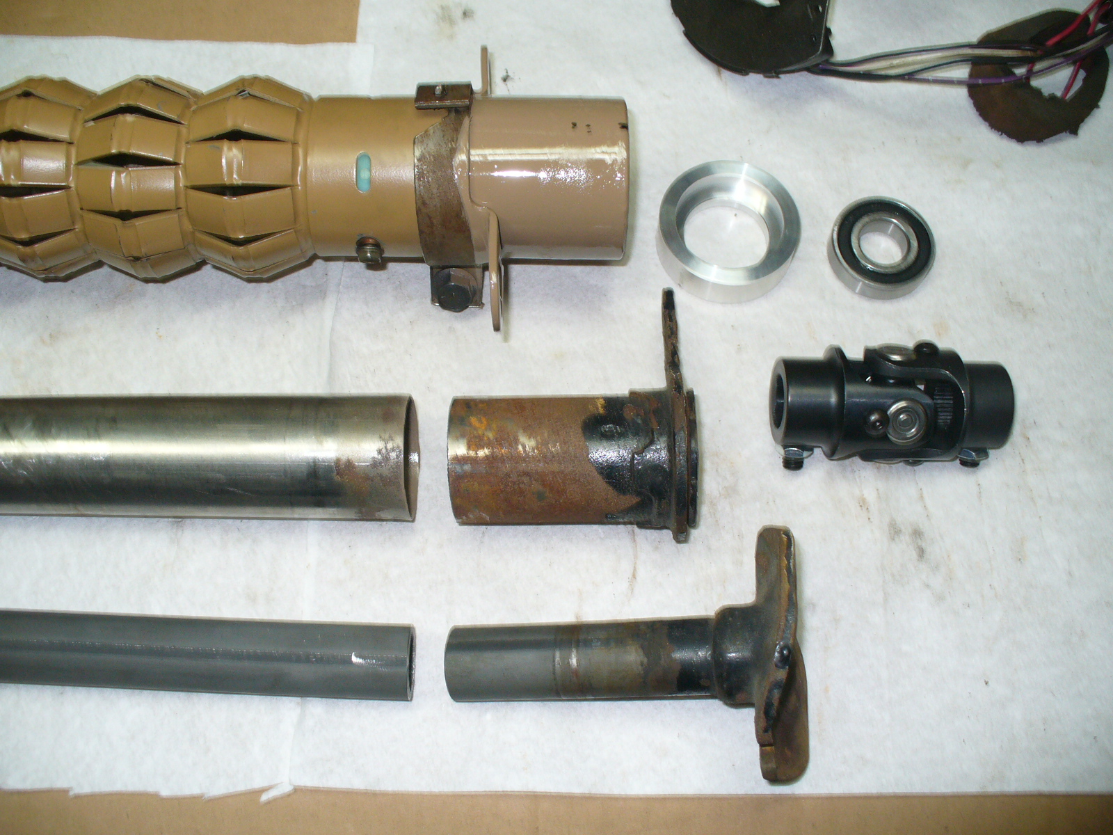 Replacing Steering Rag Joint with U-Joint